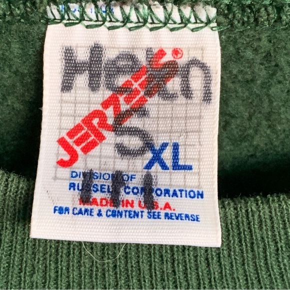 Vintage Merry Christmas Holiday Tree Crewneck Sweatshirt Adult XL 90s Sweater - Picture 4 of 4